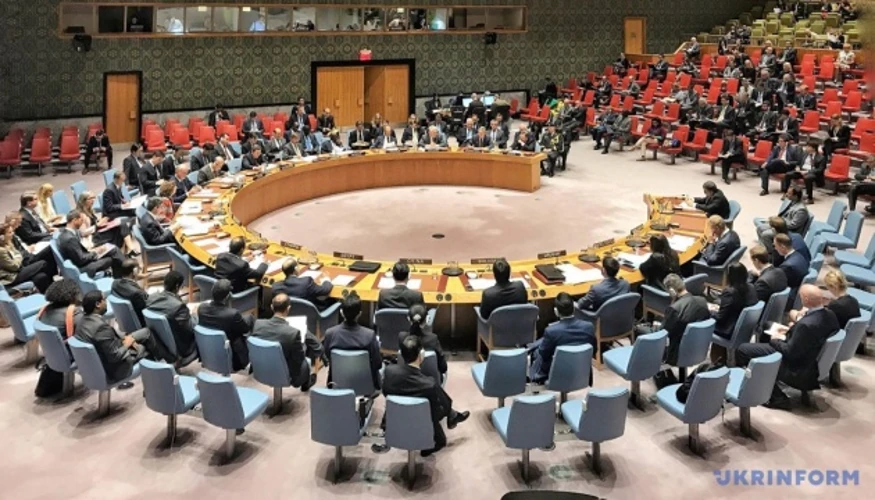 Засідання Ради Безпеки ООН після пробного голосування